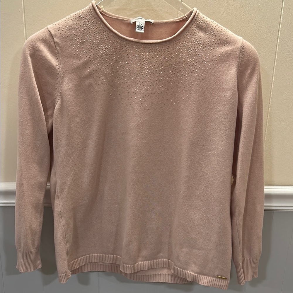 Pink Long Sleeve Sweater